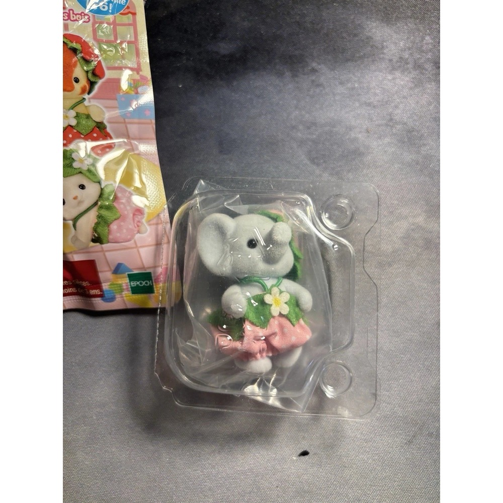 Calico Critters Hilton Elephant Very Berry Babies NEW